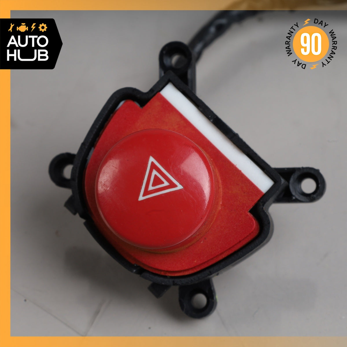 03-13 Maserati Quattroporte M139 Dashboard Emergency Hazard Switch Button OEM - photo 3