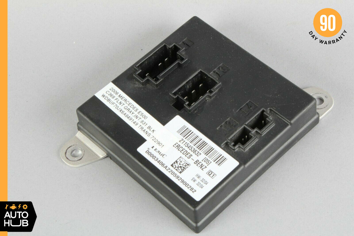 03-11 Mercedes W211 E500 E55 CLS500 Body Control Module Unit BCM 2115453632 OEM - photo 1