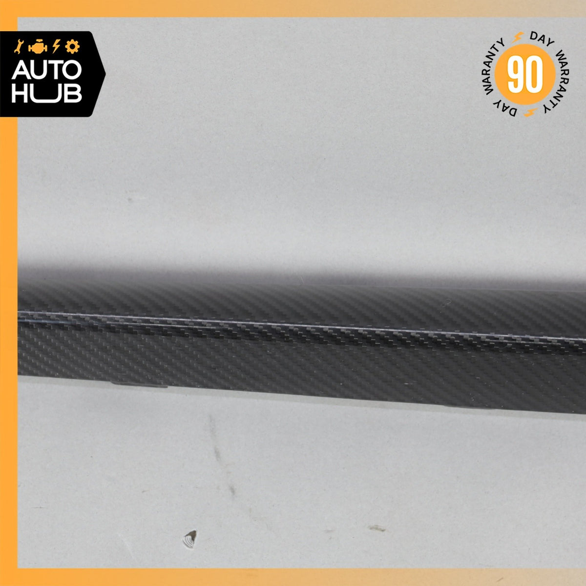 14-20 Mercedes W222 S65 Rear Right Skirt Rocker Panel Molding Trim Carbon OEM - photo 6