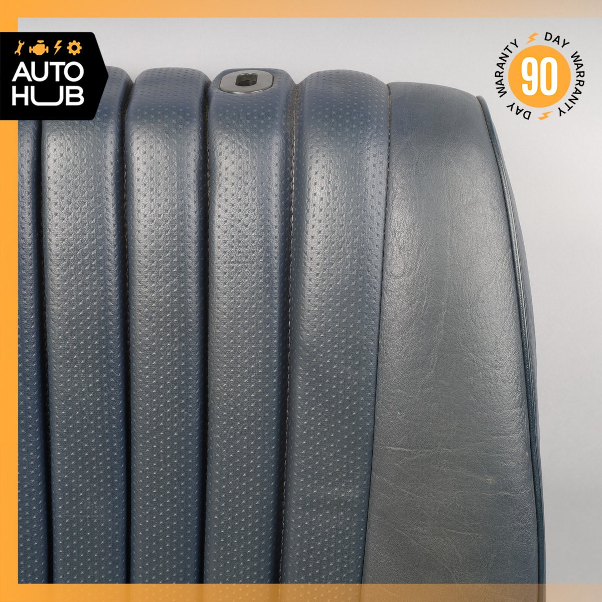 80-89 Mercedes R107 380SL 560SL Top Upper Seat Cushion Right Side Blue OEM - photo 7