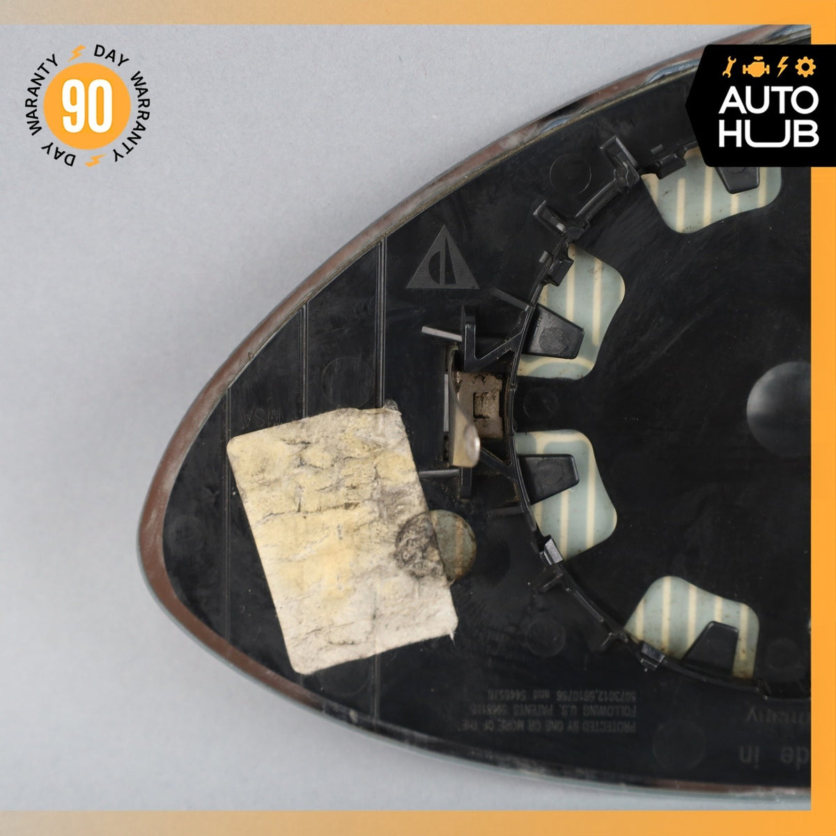11-14 Porsche Cayenne 958 Right Rear View Door Mirror Glass OEM - photo 7