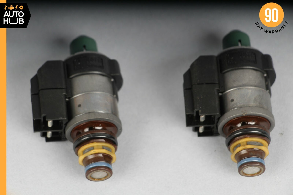 Mercedes S350 CL550 722.9 Transmission Solenoid Valve Blue & Black Caps Set of 8 - photo 9