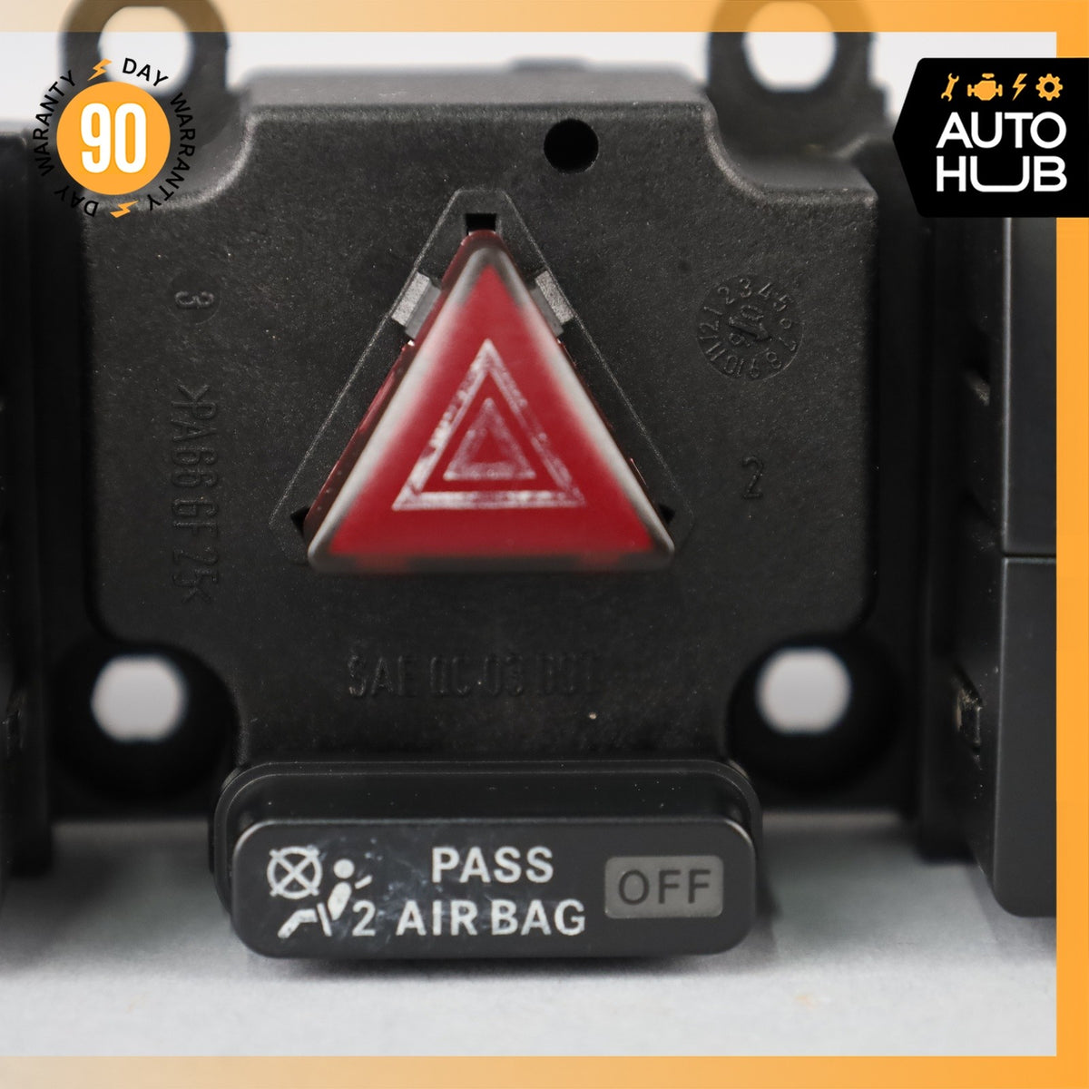 05-09 Mercedes W209 CLK350 CLK320 Center Dashboard Control Switch 2038709510 OEM - photo 7
