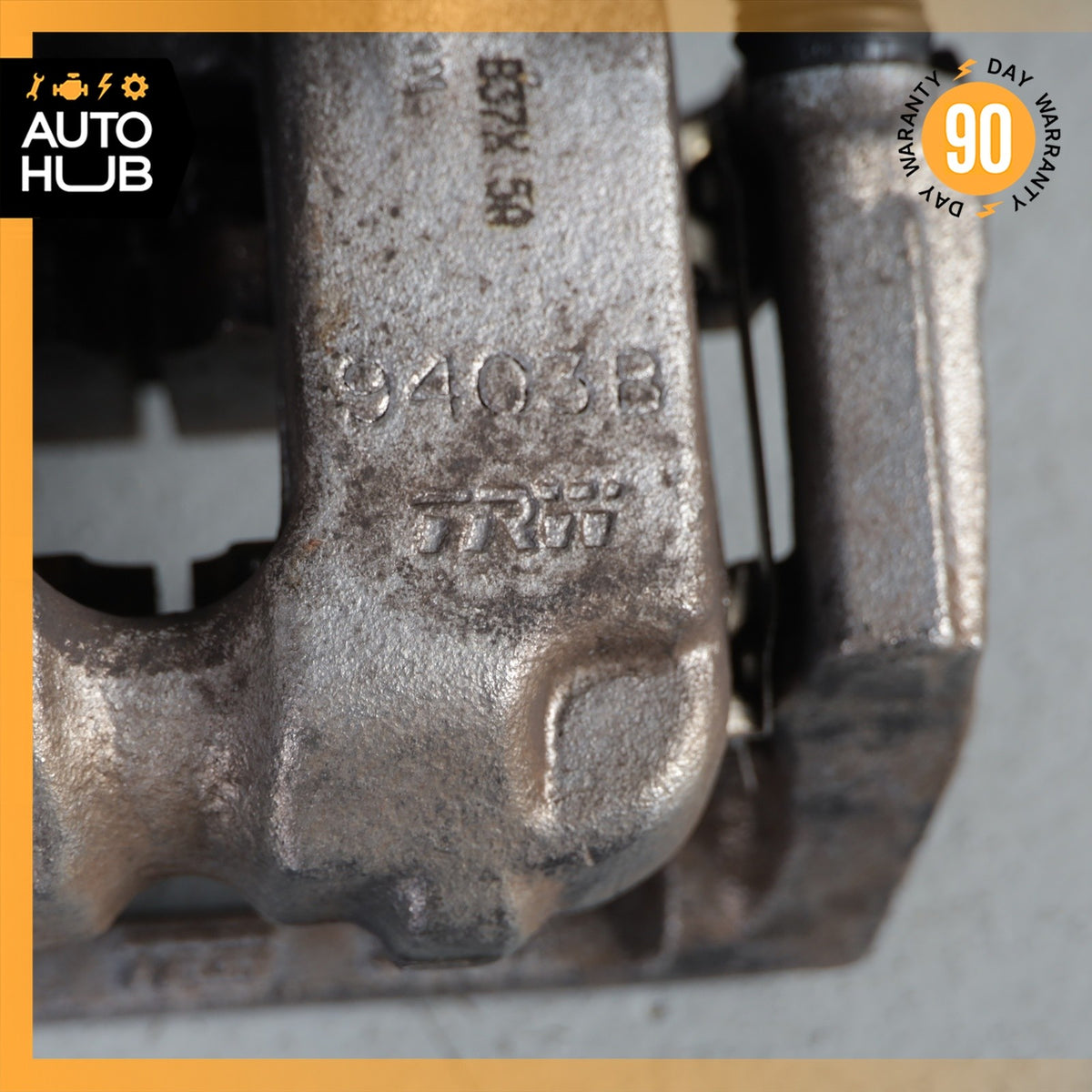 10-17 BMW F10 550i 535i 750i Rear Brake Caliper Calipers Set w/Actuator OEM - photo 12