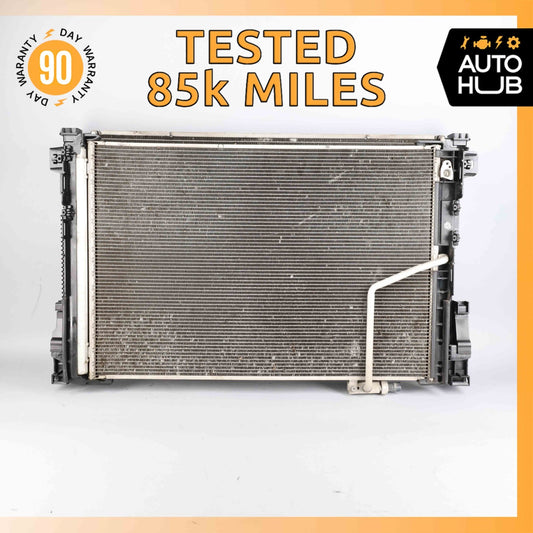 Mercedes W212 E350 E400 Engine Water Cooling A/C Condenser Radiator OEM 85k - photo 1