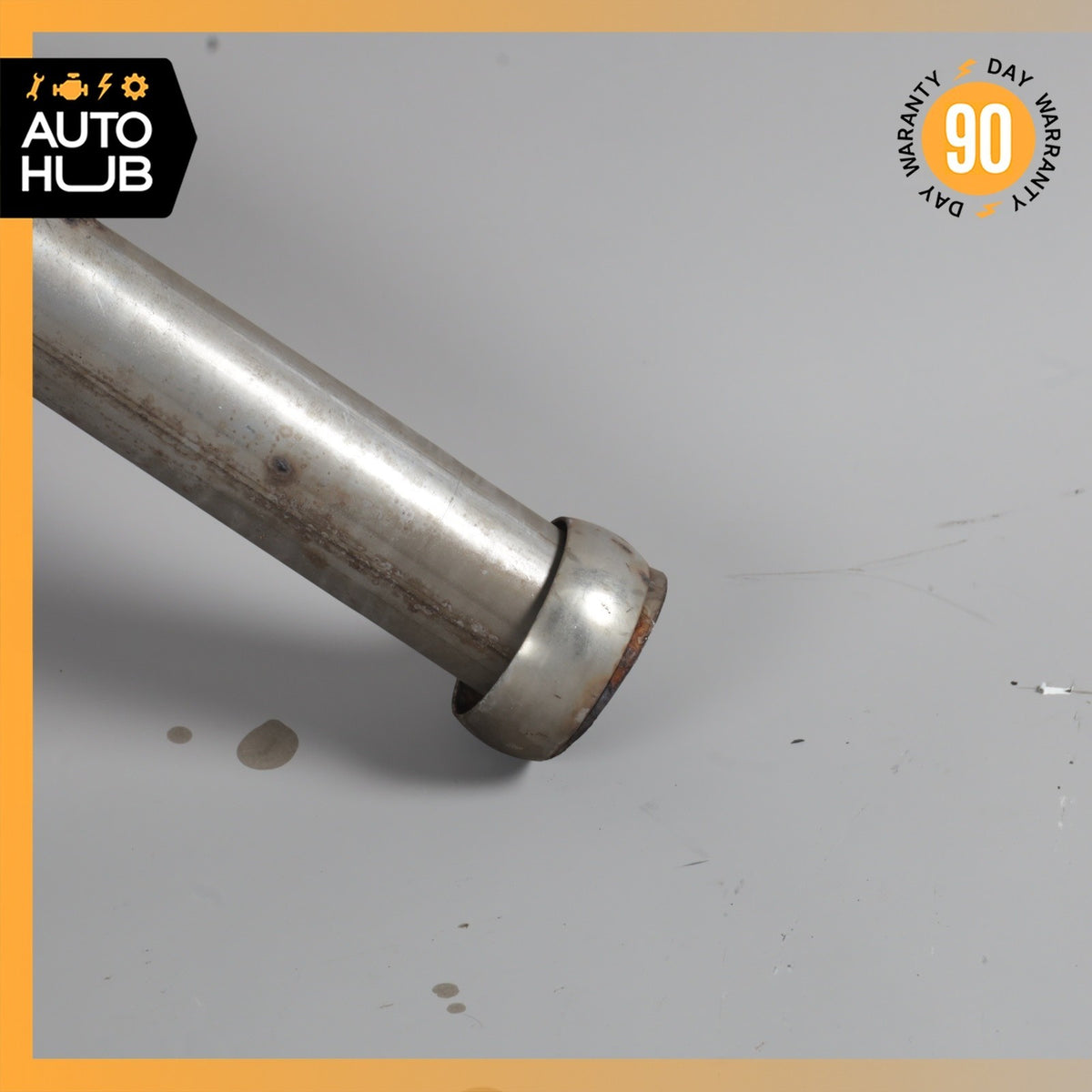 10-11 Mercedes W207 E550 Exhaust Muffler Left Driver Side OEM 76k - photo 3