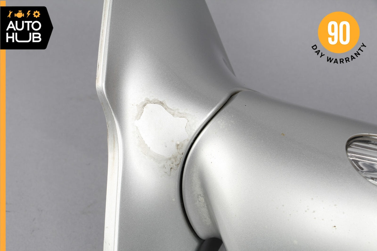 04-08 Mercedes R230 SL500 SL550 Right Side Rear View Door Mirror Silver OEM - photo 6