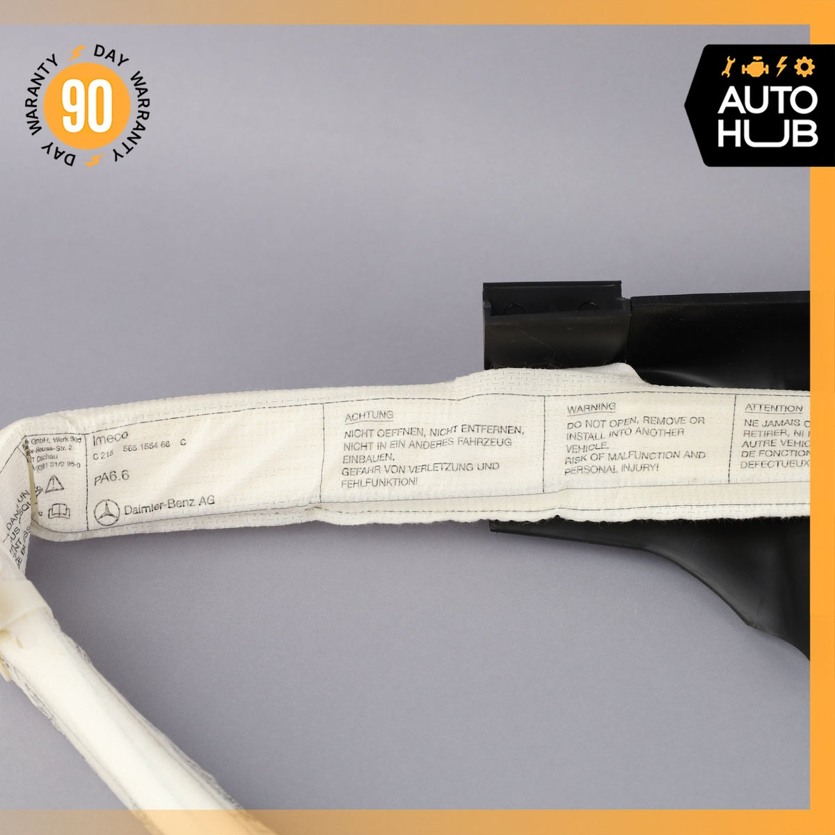 00-06 Mercedes W215 CL600 CL55 Roof Curtain Airbag Air Bag Right Side OEM - photo 6