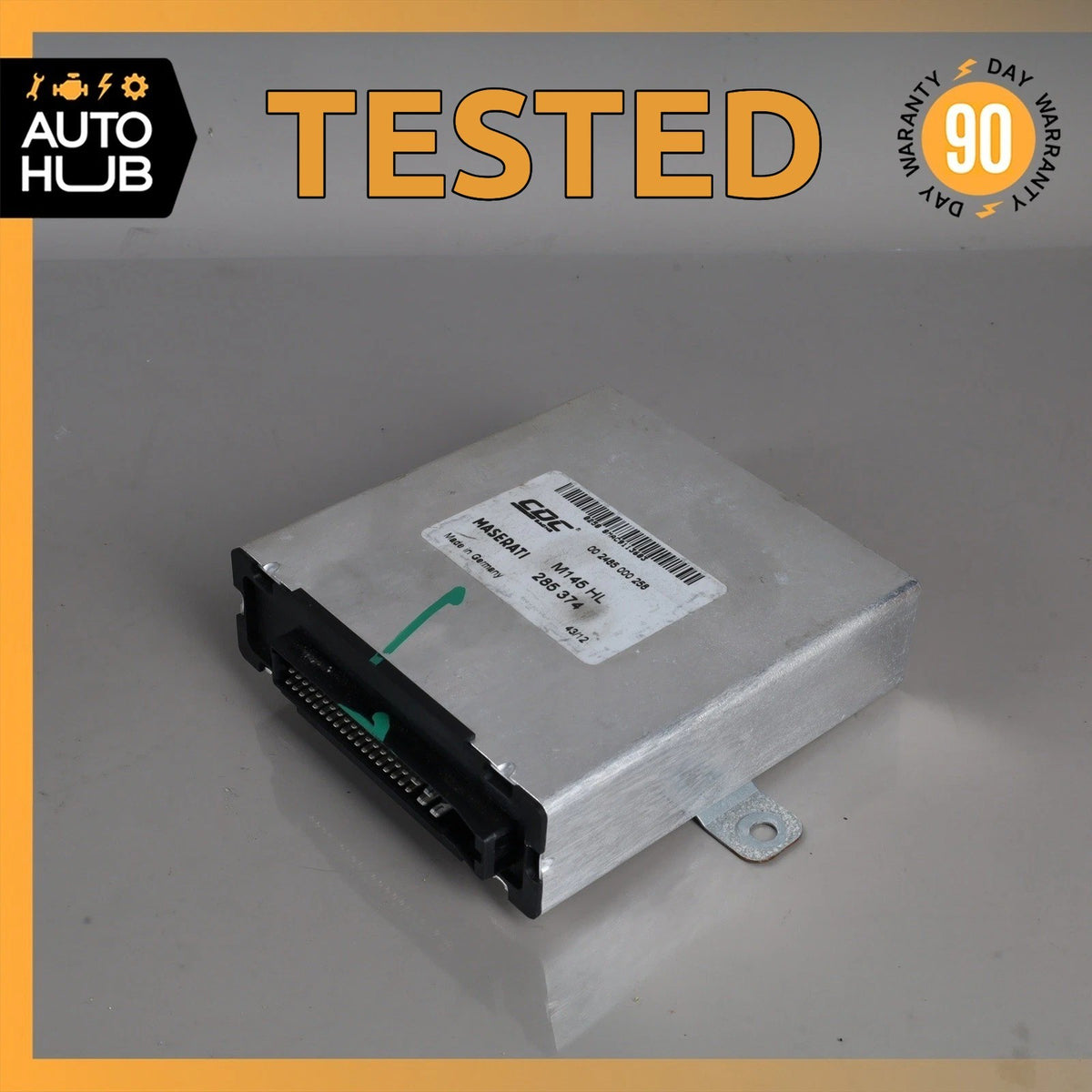 13-18 Maserati GranTurismo S M145 Coupe CDC Suspension Control Module 285374 OEM - photo 1