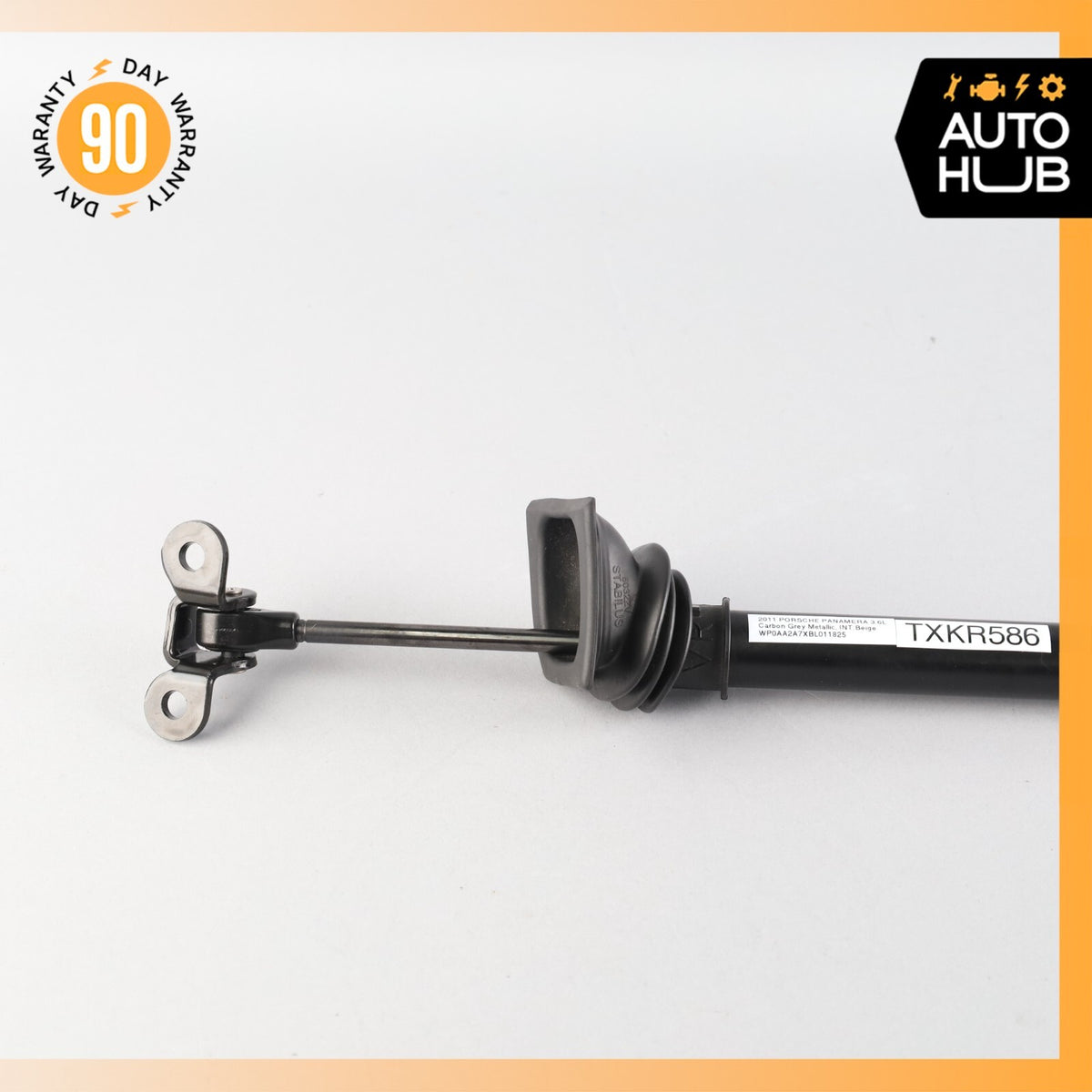 10-16 Porsche Panamera 970 4S Front Right Side Door Check Strap Stop Stopper OEM - photo 3