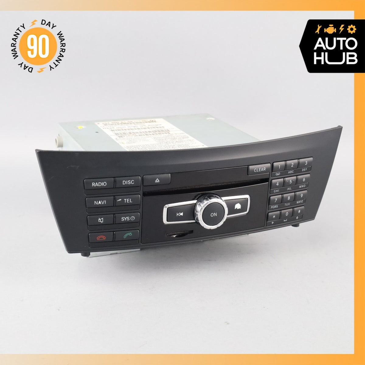 Mercedes W204 C250 C63 AMG C300 Navigation Command Head Unit DVD CD Audio OEM - photo 3
