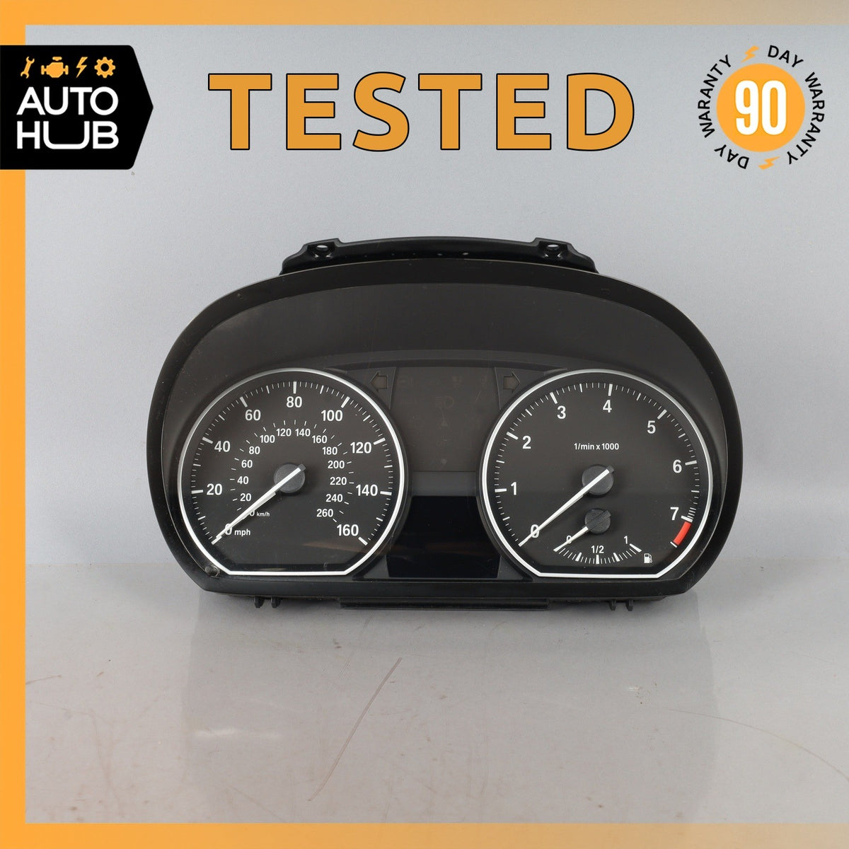 BMW E88 128i Instrument Gauge Cluster Speedometer 9187326 OEM 94k - photo 1