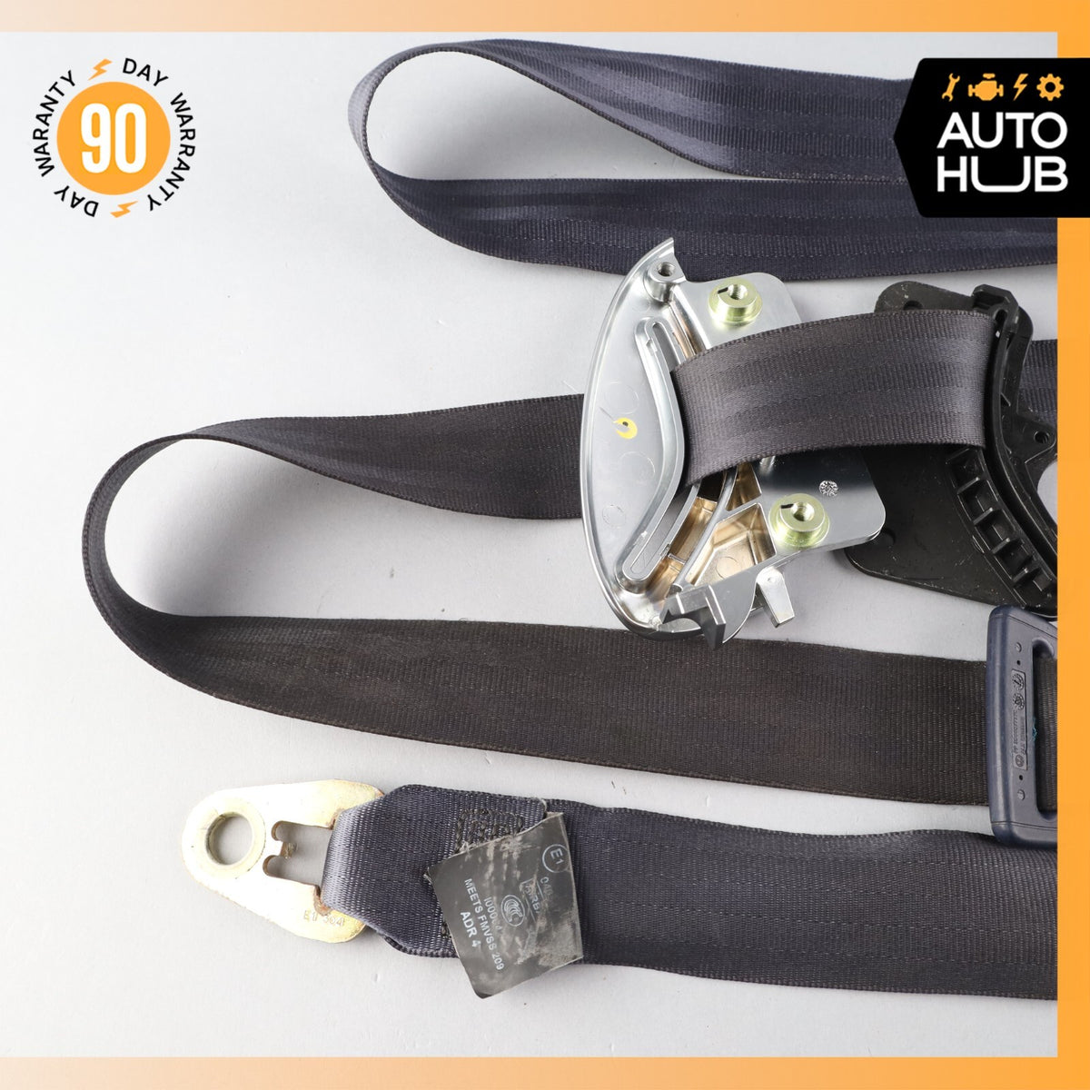 03-06 Bentley Continental GT Front Left Driver Side Seat Belt Blue OEM 65k - photo 13