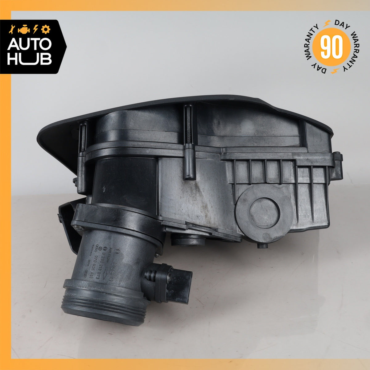 03-13 Bentley Continental GTC Left Side Air Intake Cleaner Box OEM 40k - photo 8