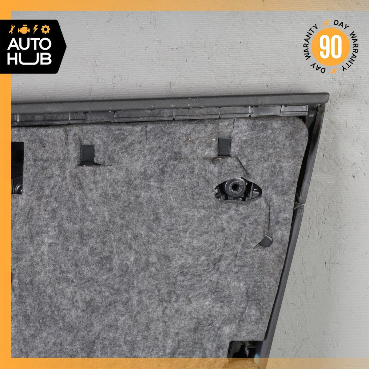 11-18 Audi D4 A8 S8 Front Left Driver Side Interior Door Panel Black Suede OEM - photo 17