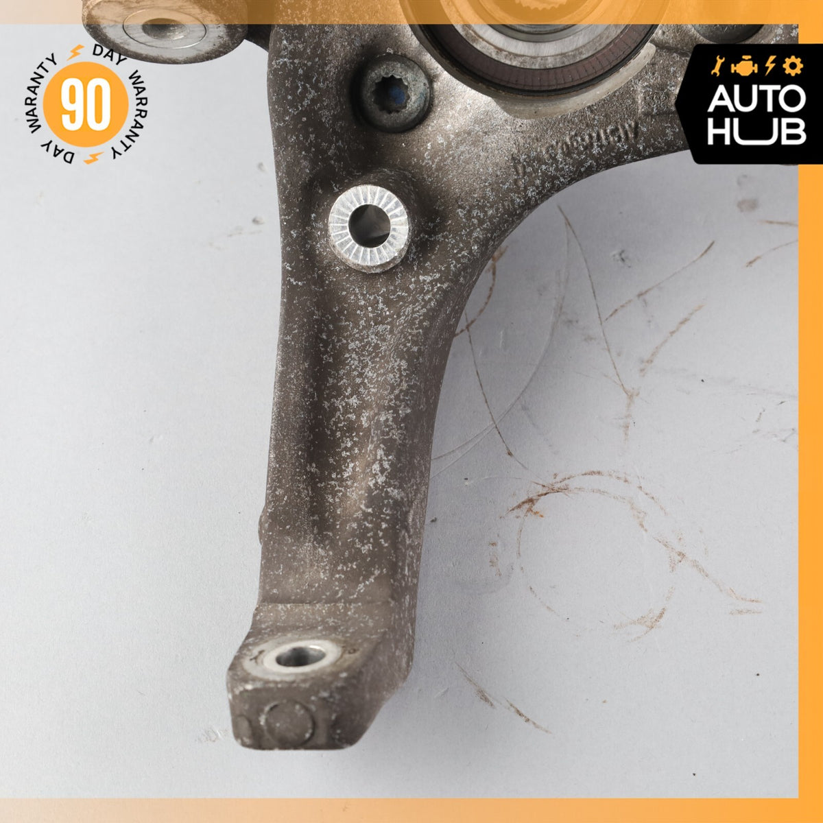 Bentley Continental Flying Spur Rear Right Side Spindle Knuckle Hub OEM 58k - photo 10