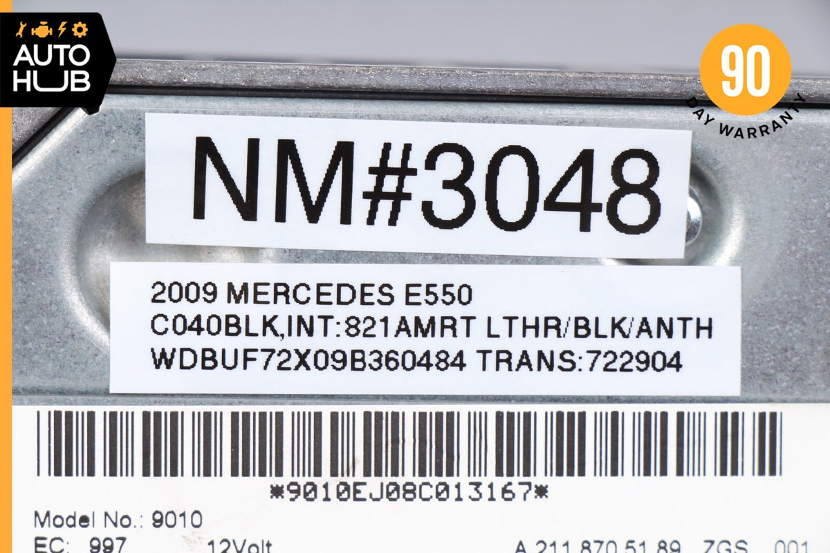 08-18 Mercedes W211 E550 GL450 R350 Subwoofer Amp Amplifier Harman Becker OEM - photo 11