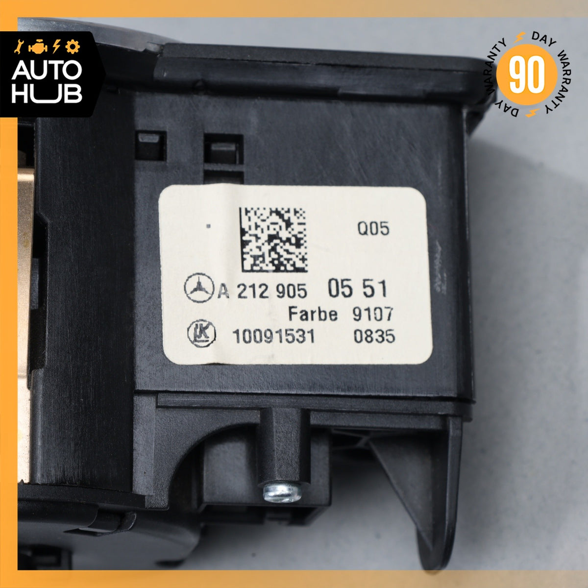 08-20 Mercedes W242 B250e SLK350 Headlight Fog Light Switch Control Module OEM - photo 4
