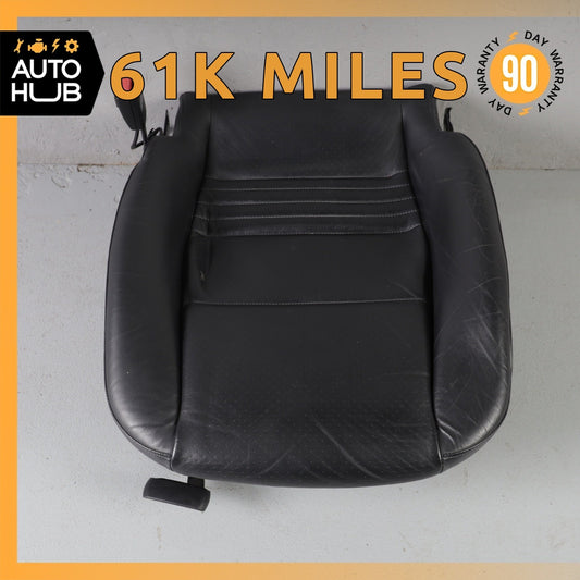 01-05 Porsche Boxster 986 911 996 Front Left Lower Seat Cushion Black OEM 61k - photo 1