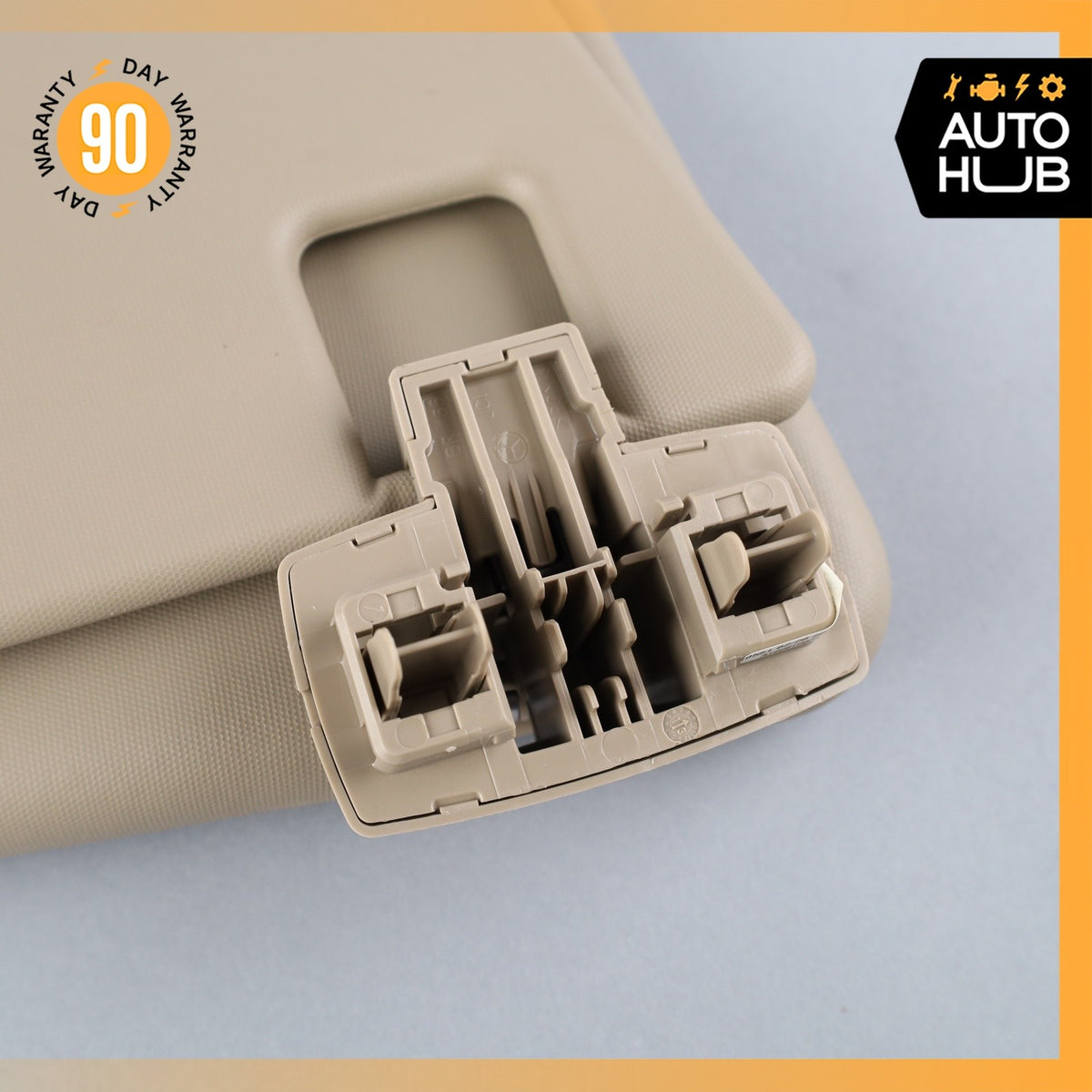12-19 Mercedes W166 ML350 GL350 Sun Visor Sunvisor Left Driver Side Beige OEM - photo 16