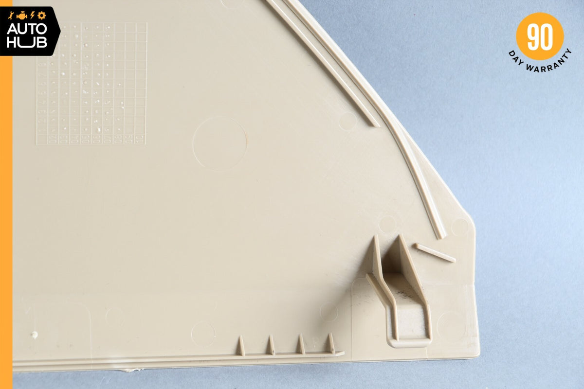 03-09 Mercedes W211 E320 E350 E500 Right Dashboard Trim Cover Panel Beige OEM - photo 10