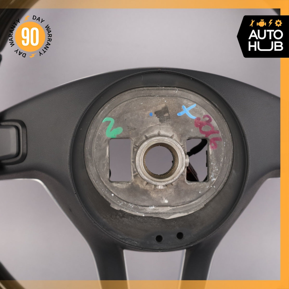 12-18 Mercedes R231 SL400 SL550 Steering Wheel Flat Bottom w/Paddle Shifters OEM - photo 19