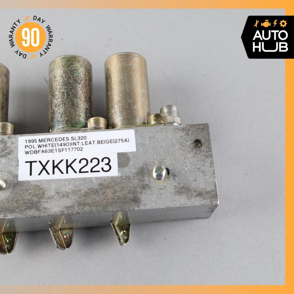 94-02 Mercedes R129 SL320 SL500 Right Top Convertible Hydraulic Valve Block OEM - photo 11