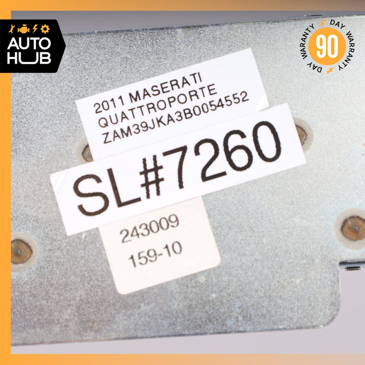 09-13 Maserati Quattroporte M139 Rear Left Antenna AM/FM Amplifier Module OEM - photo 8