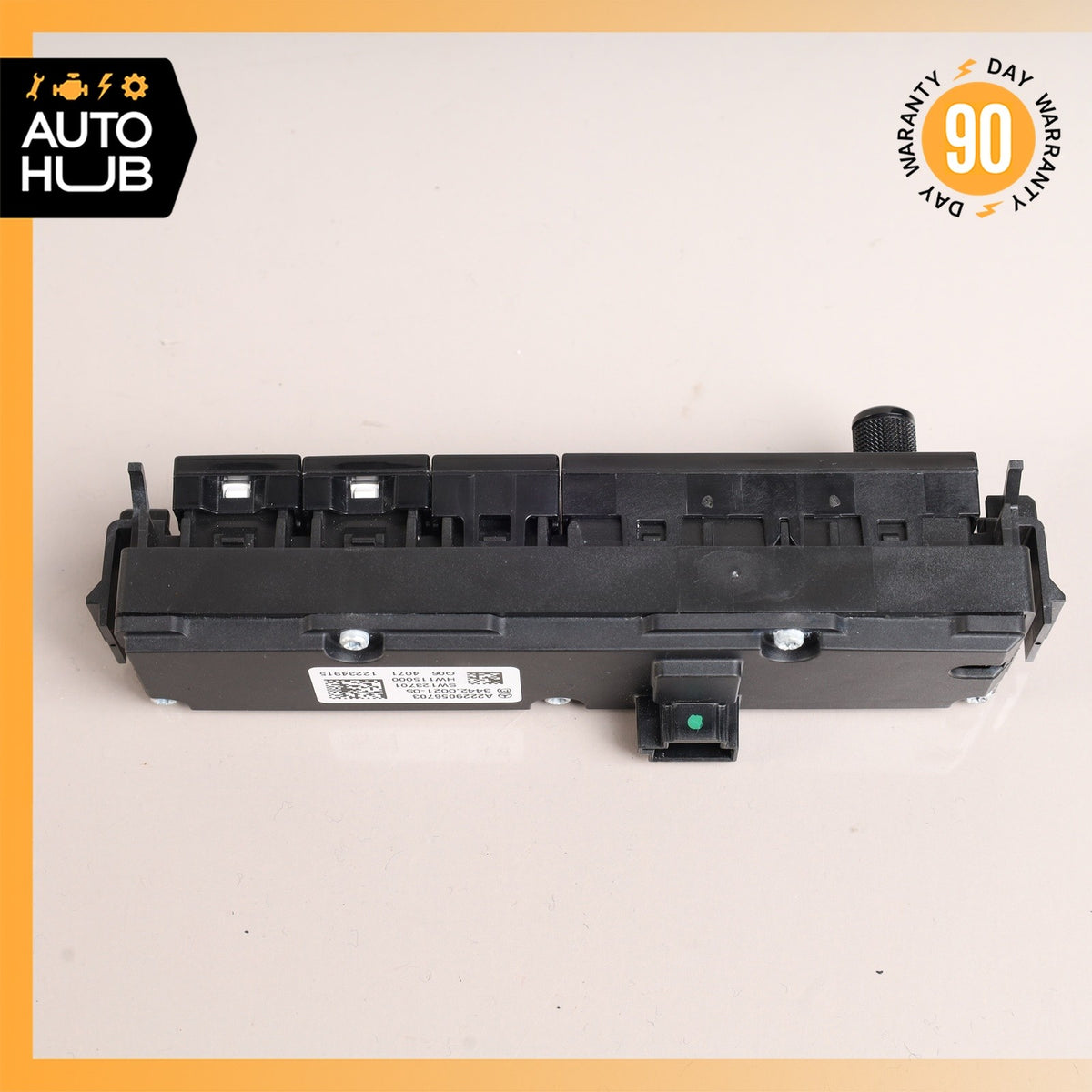 2014 Mercedes W222 S550 Rear Headrest Screen Roller Dimmer Switch OEM - photo 5