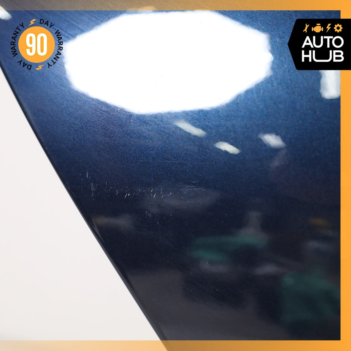 16-22 BMW G12 750Li 740Li Rear Right Passenger Side Door Shell Blue OEM - photo 14