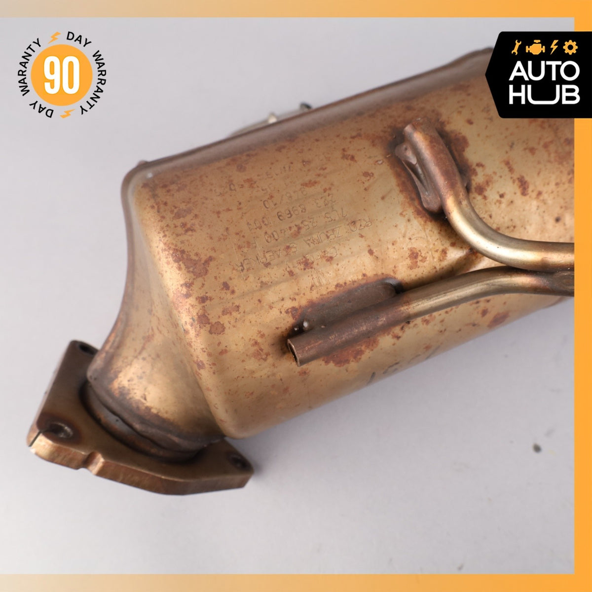 Porsche Cayenne 955 Turbo Rear Engine Exhaust Downpipe Left & Right Side Set OEM - photo 10