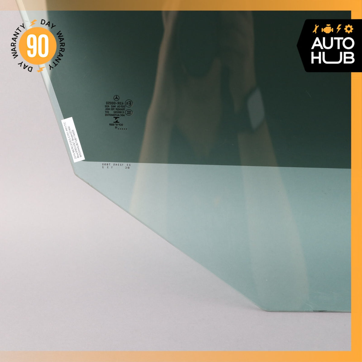 10-16 Mercedes W212 E350 E400 E550 Front Left Side Door Window Glass OEM - photo 11
