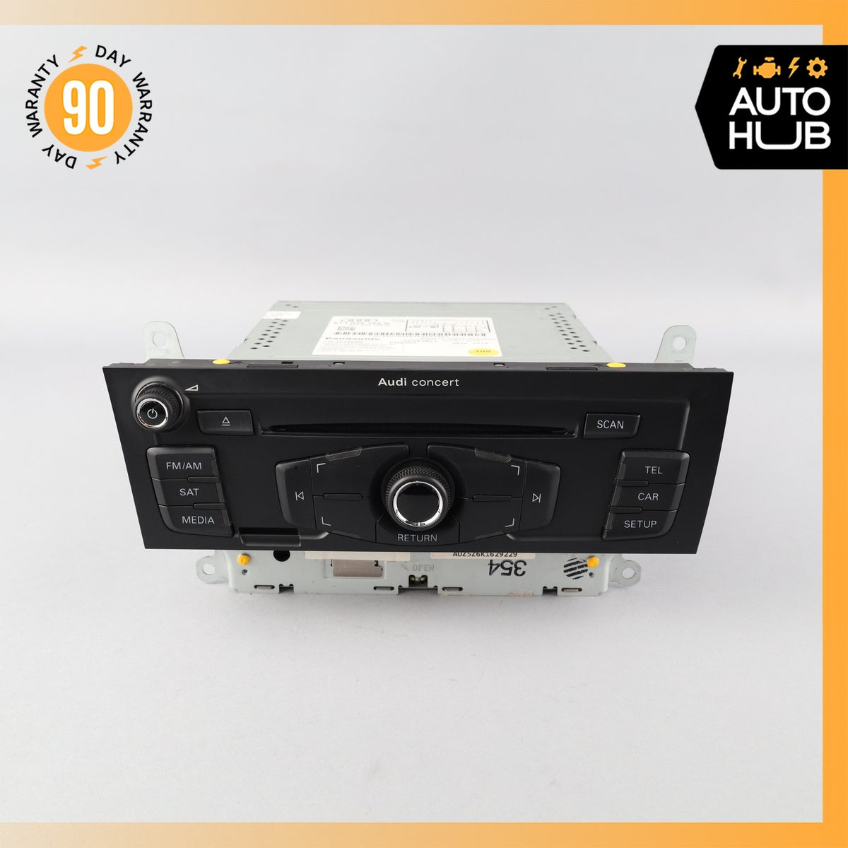 10-12 Audi B8 A4 S4 Audio Radio Receiver Head Unit AM CD Player OEM - photo 3