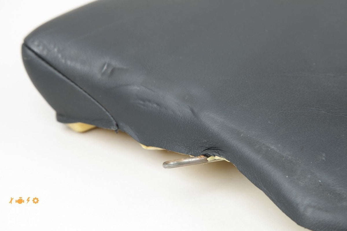 02-04 Mercedes W203 C32 AMG Rear Right Top Upper Seat Bolster Black OEM - photo 5
