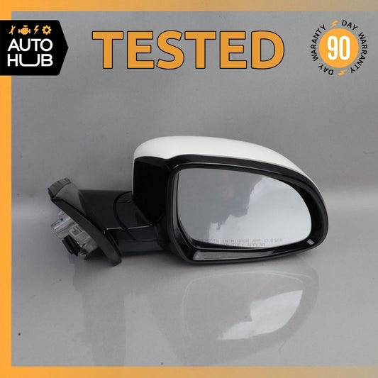 18-24 BMW G01 X3 Right Passenger Side Rear View Door Mirror White OEM - photo 1