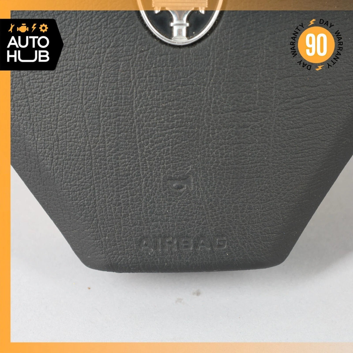 03-13 Maserati Quattroporte M139 Steering Wheel Air Bag Airbag Black OEM - photo 5