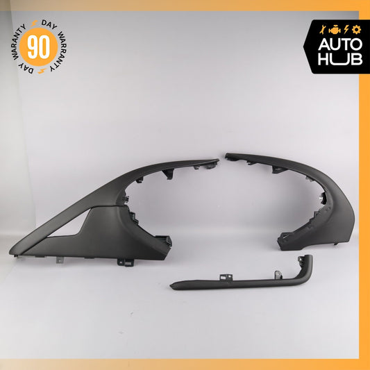 16-24 Jaguar X152 F-Type Right & Left Center Console Trim Cover Panel Set OEM - photo 1