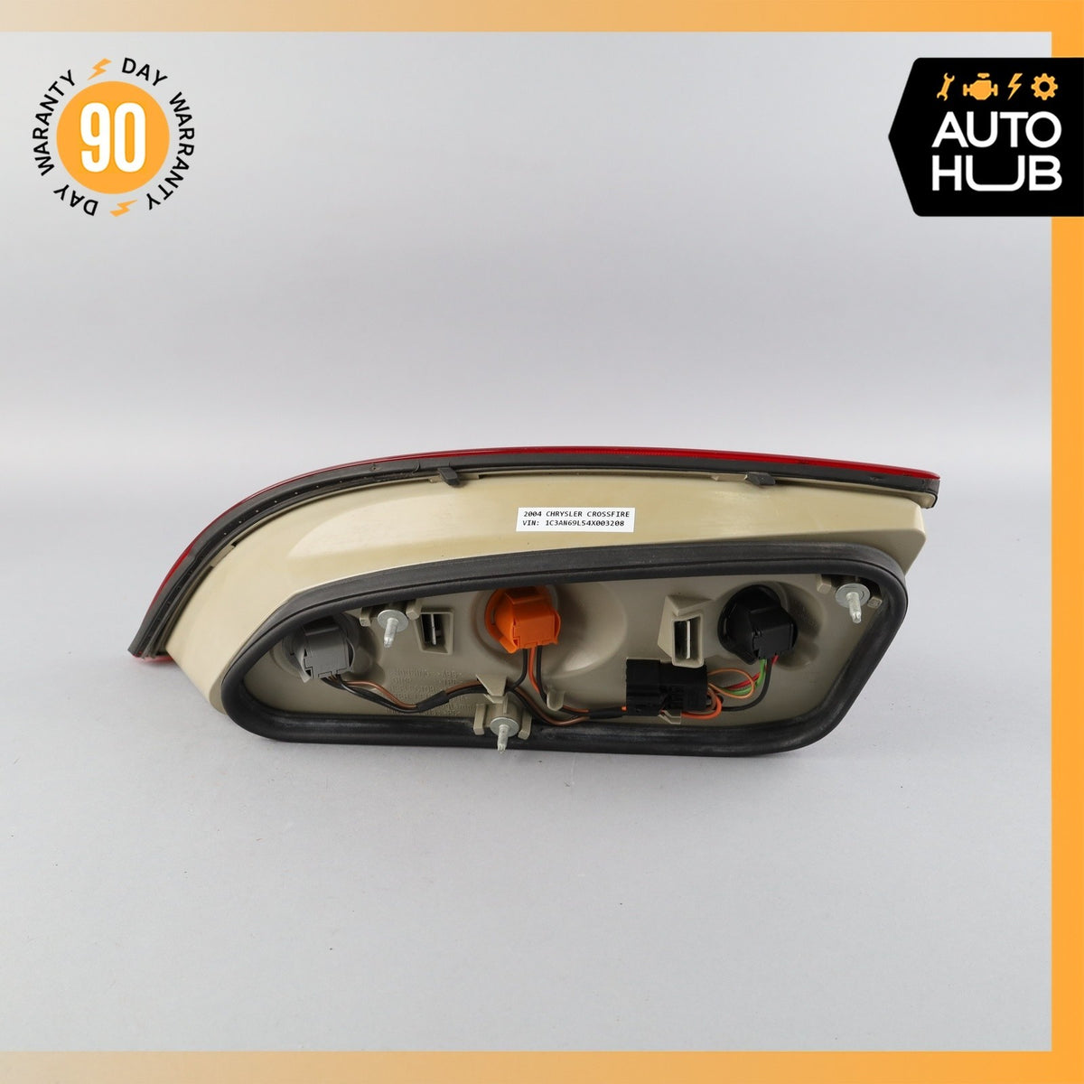 04-08 Chrysler Crossfire Left Side Tail Light Lamp 1938200364 OEM - photo 10
