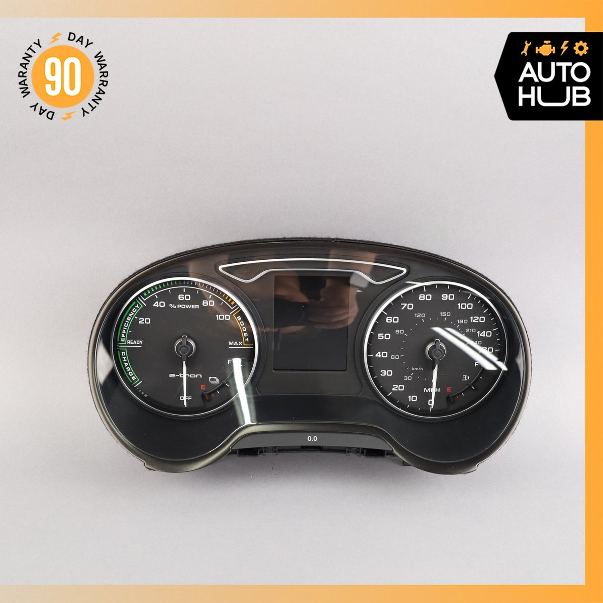 2016 Audi 8V A3 E-Tron Instrument Cluster Speedometer 8V0920972G OEM 94k - photo 2