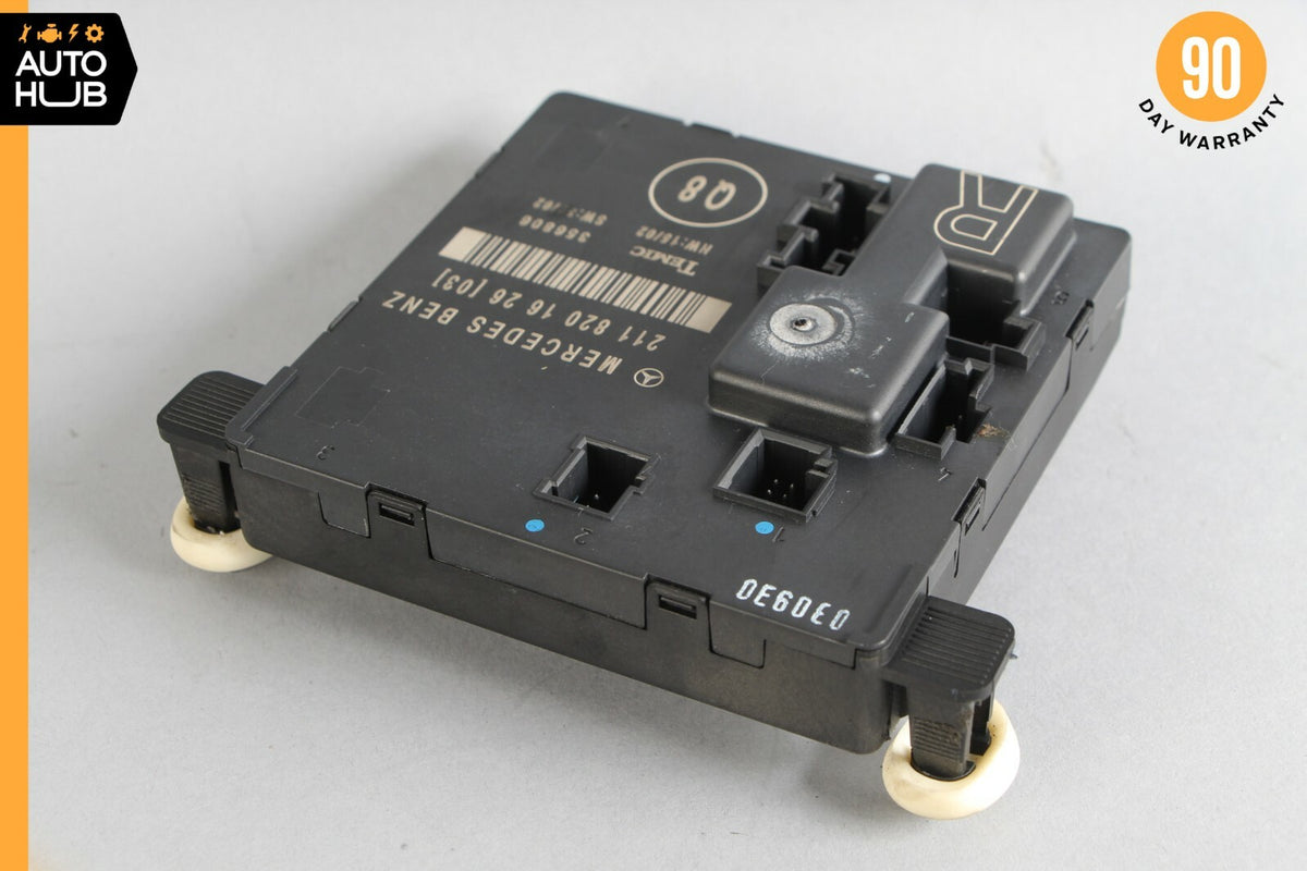 03-06 Mercedes W211 E320 E350 E55 Rear Right Door Control Module 2118201626 OEM - photo 2