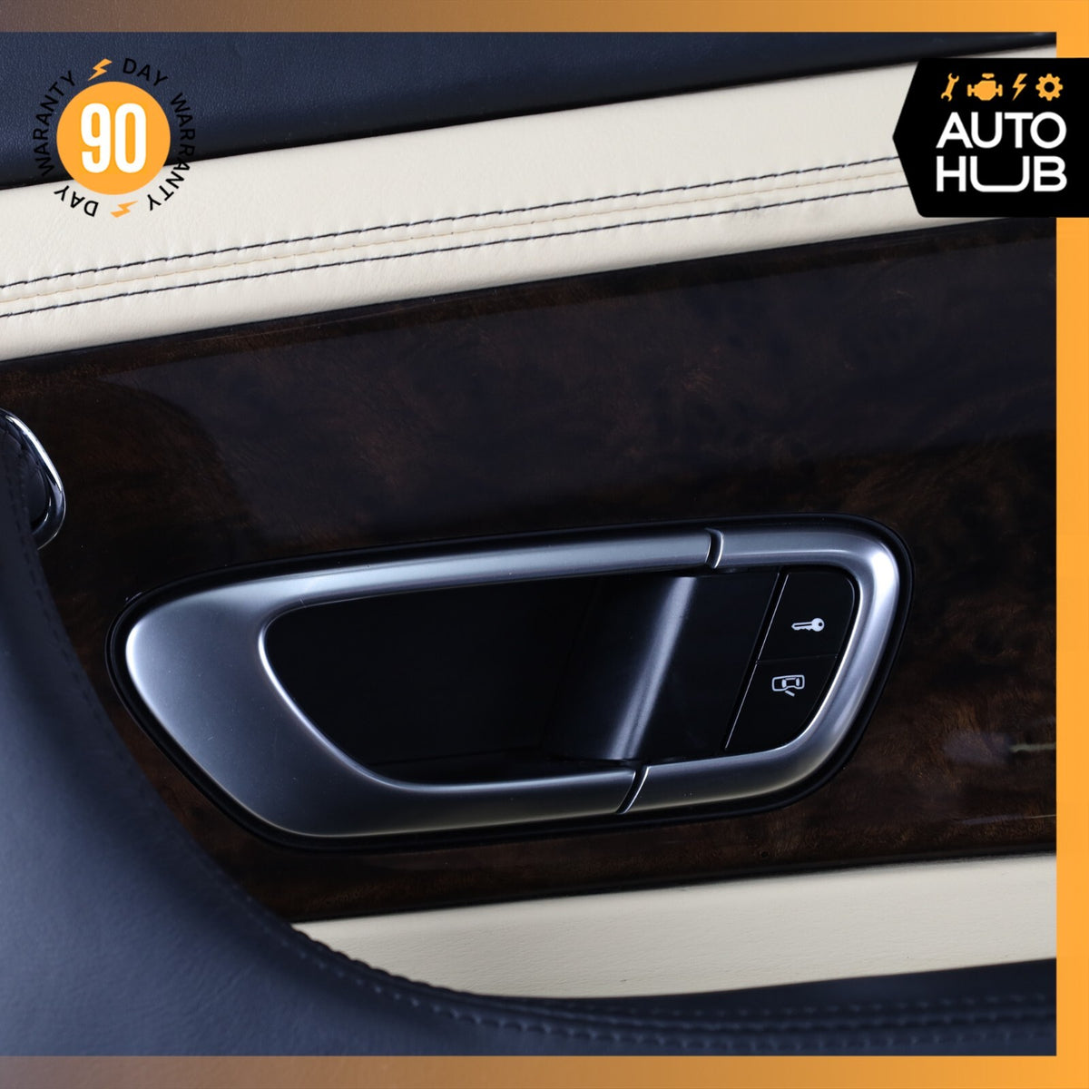07-11 Bentley Continental GTC Right Passenger Side Interior Door Panel OEM 63k - photo 8