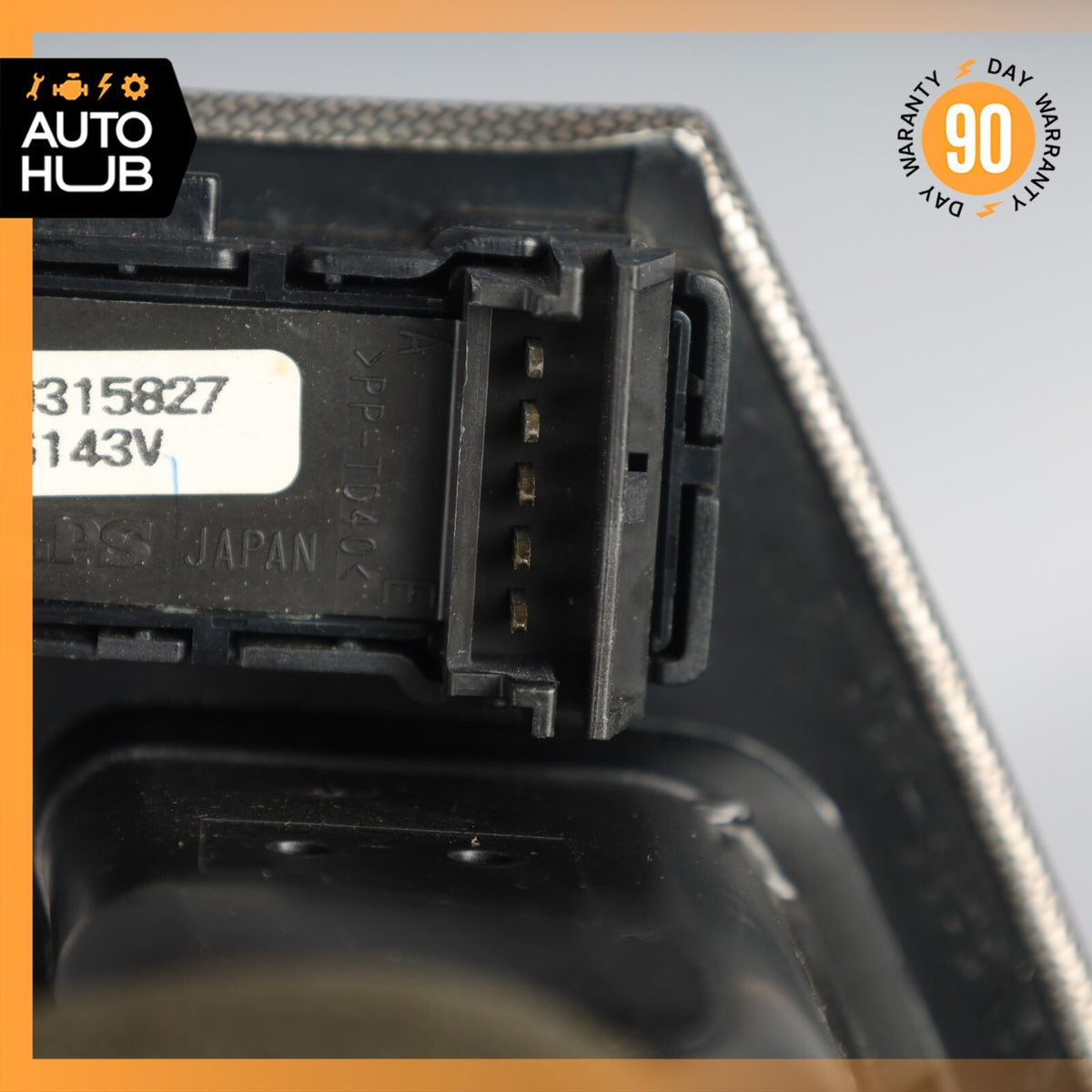 04-08 Cadillac XLR Left Driver Side Door Air Vent Lock Mirror Switch OEM - photo 11
