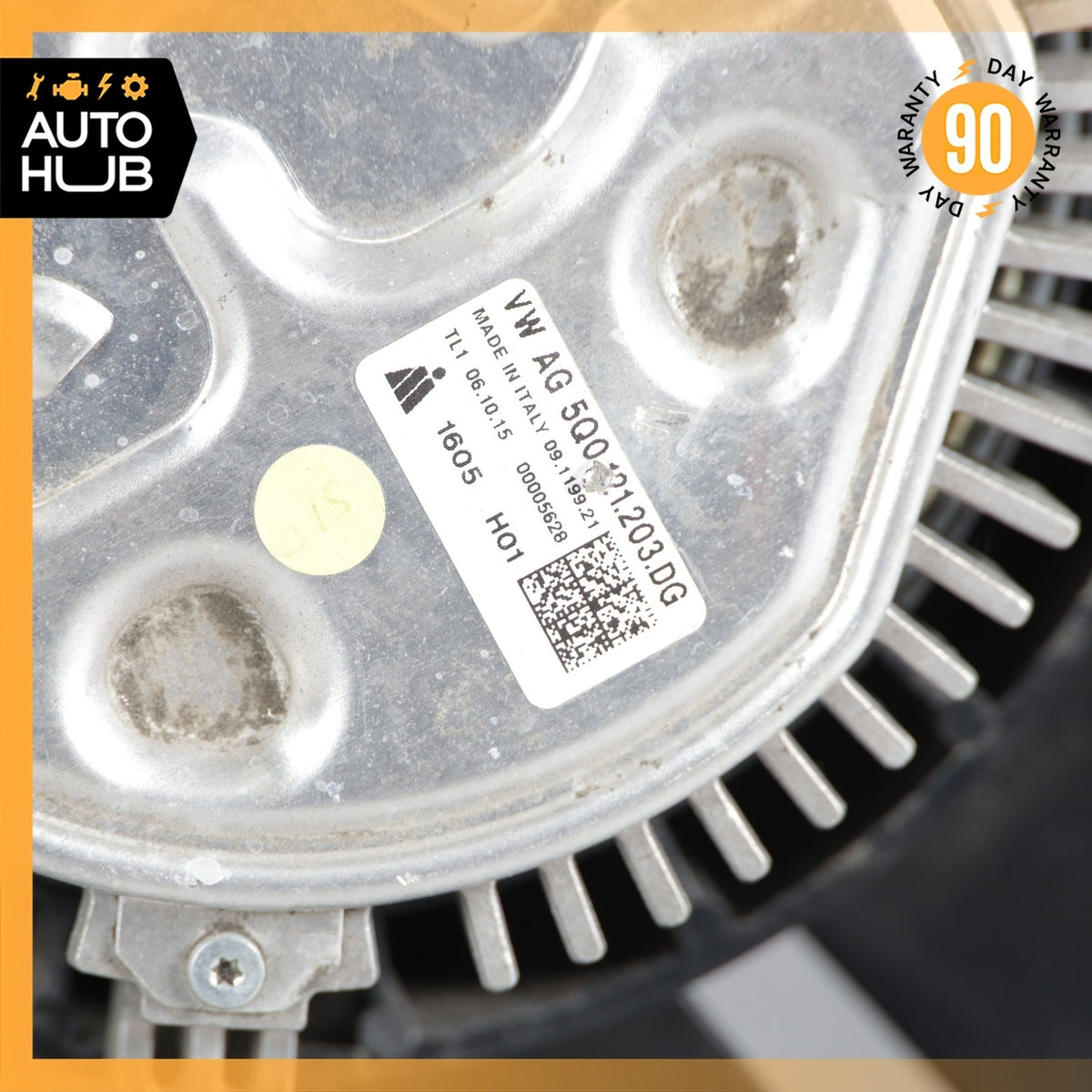 16-18 Audi 8V A3 E-Tron Engine Motor Radiator Cooling Fan Motor w/Blade OEM 78k - photo 15