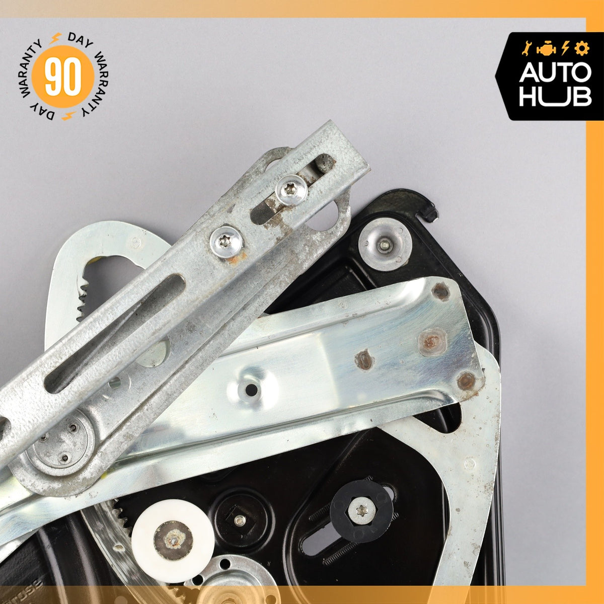 96-99 Mercedes W140 CL600 S500 Coupe Front Left Window Regulator w/ Motor OEM - photo 8