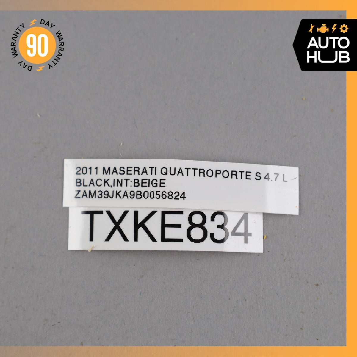 03-13 Maserati Quattroporte S Front Left Interior Trim Panel A Pillar Suede OEM - photo 11