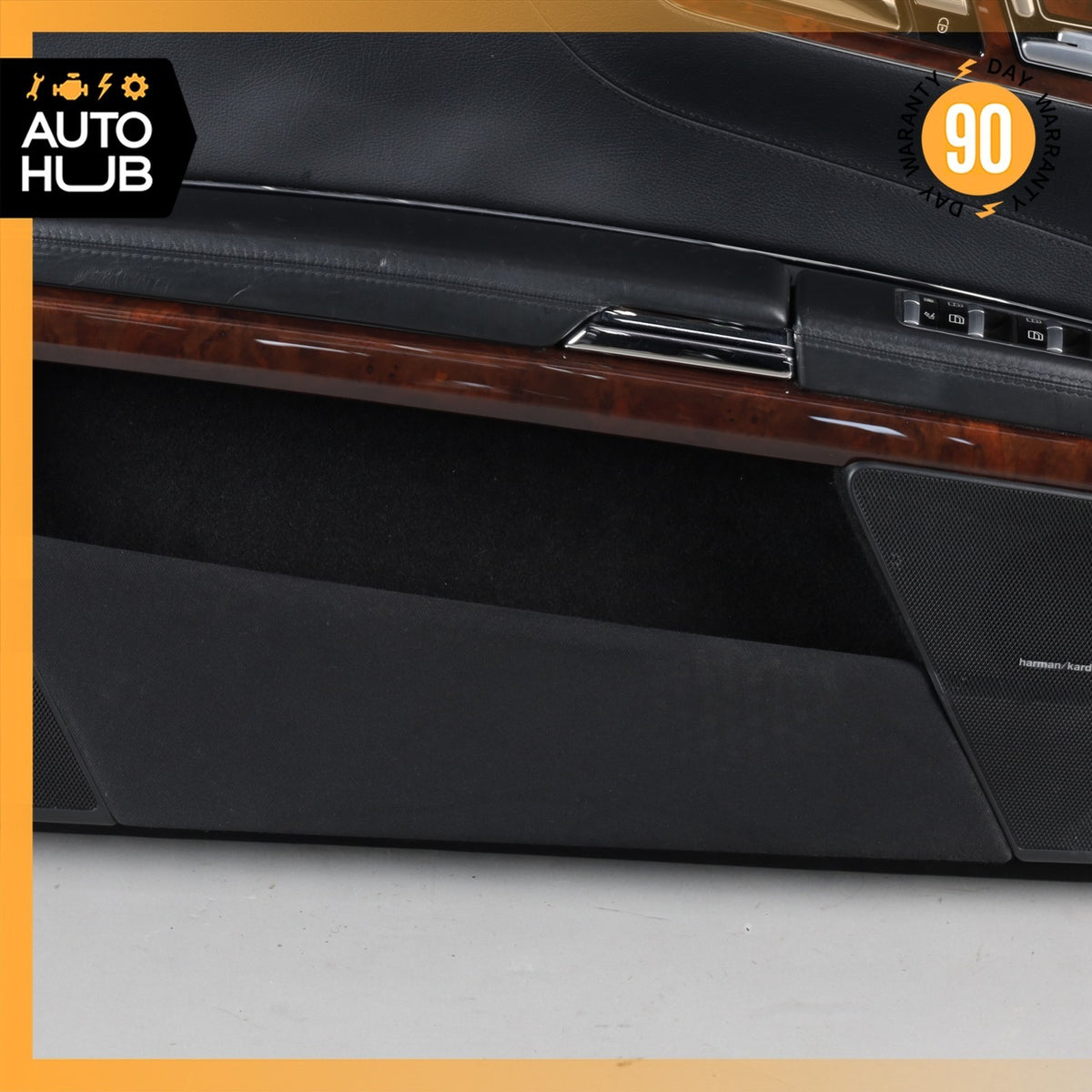 07-14 Mercedes W216 CL550 Front Left Driver Side Interior Door Panel Leather OEM - photo 6