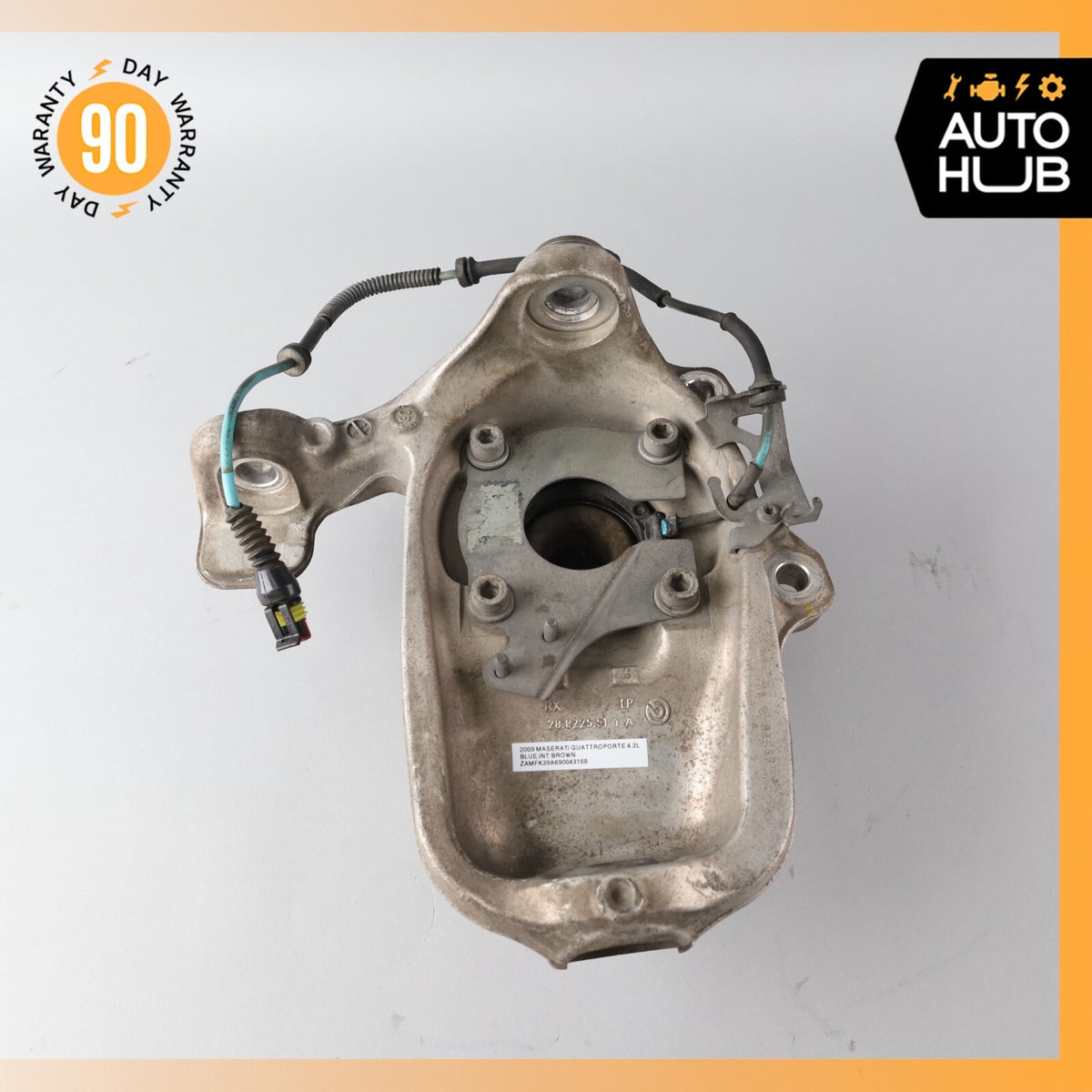 03-10 Maserati Quattroporte M139 Front Right Side Spindle Knuckle Hub OEM 72k - photo 2