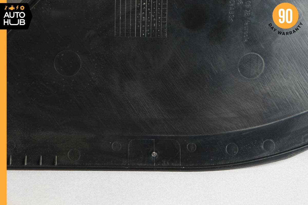 07-09 Mercedes W211 E350 E550 Left Side Dashboard Trim Cover Panel Black OEM - photo 8