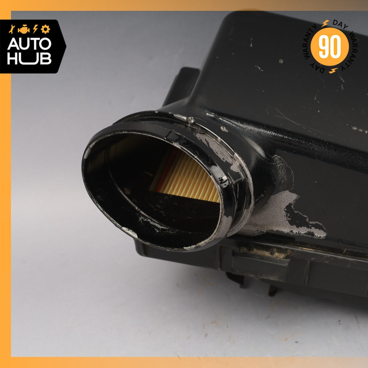 03-08 Mercedes R230 SL55 E55 AMG Engine Air Intake Filter Left 1130900501 OEM - photo 4