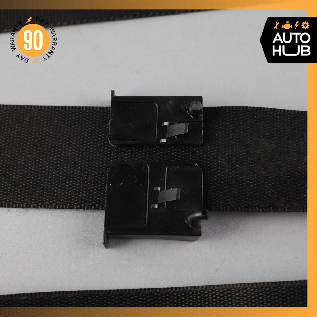 07-09 Mercedes W219 CLS550 E350 E550 Front Left Driver Side Seat Belt Black OEM - photo 13